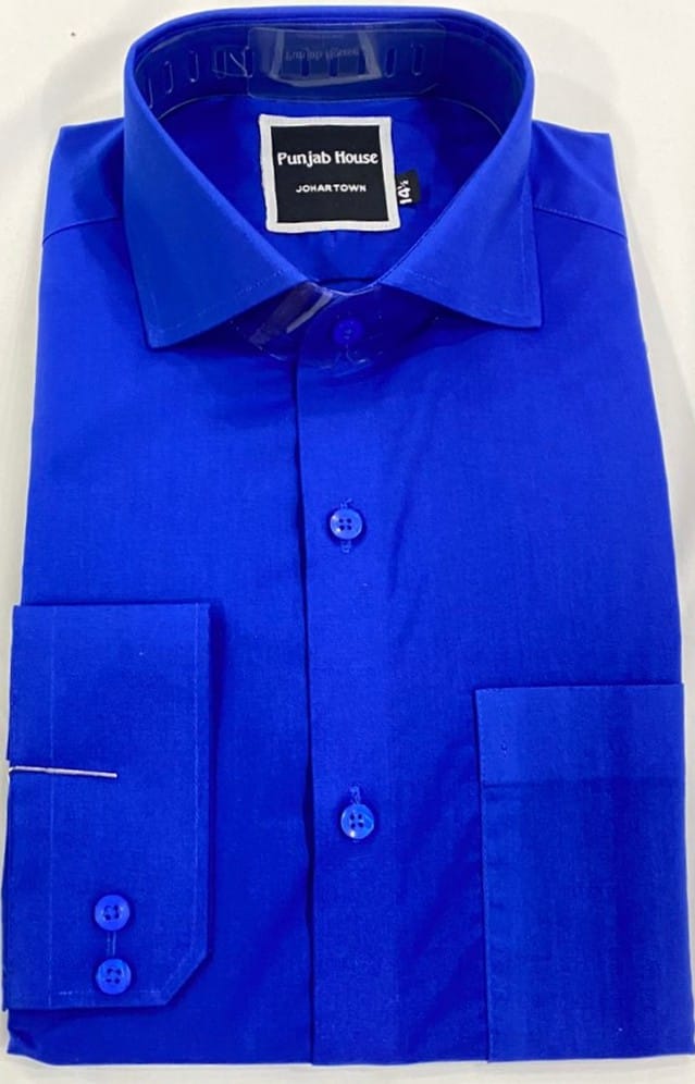 Royal Blue Dress Shirt