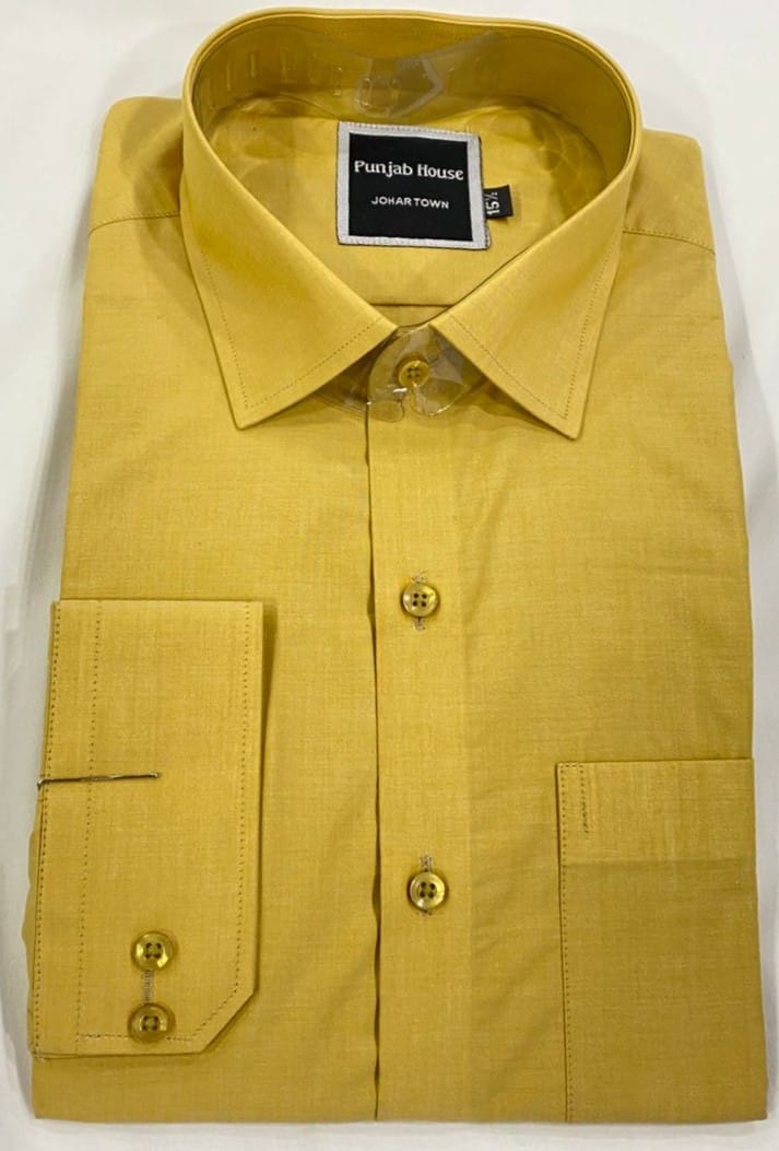 Classic Gold Dress Shirt