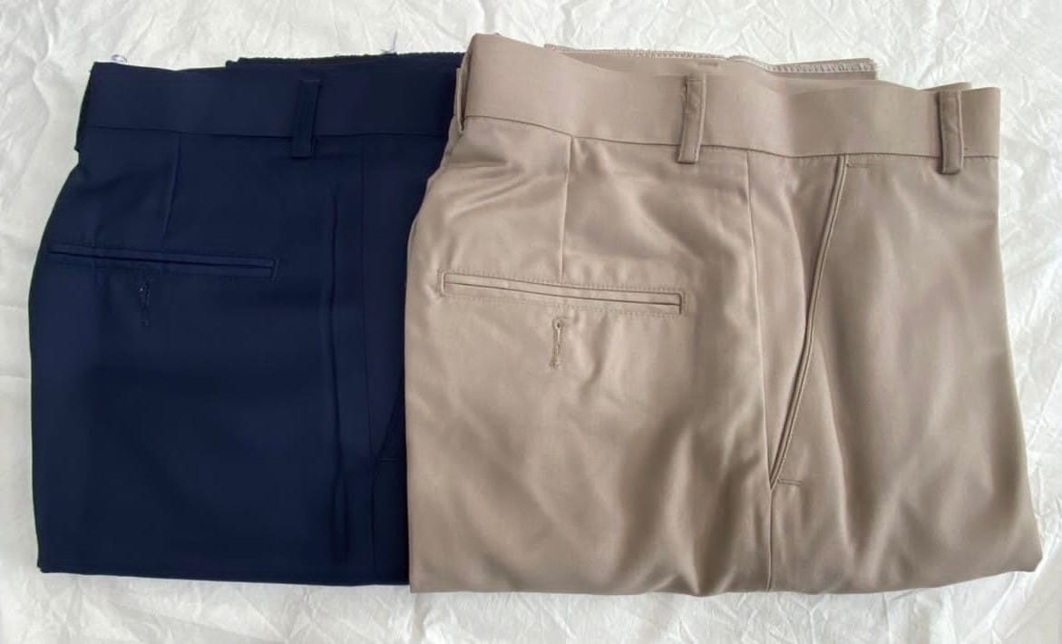 Classic Blue Dress Pants - Image 2